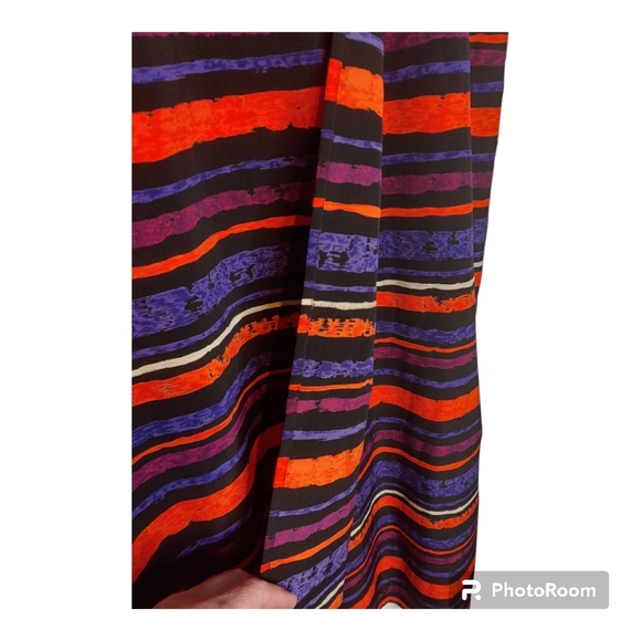 Joan Leslie Woman Wrap Skirt 20W Plus Size multi color - Picture 2 of 6